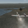 South Atlantic Terrain: Pucará providing close air support.