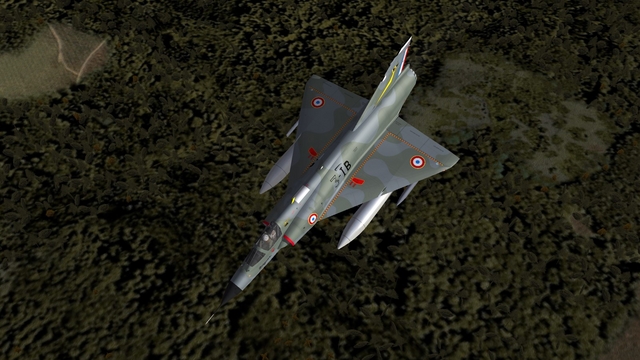 Mirage IIIE Low level