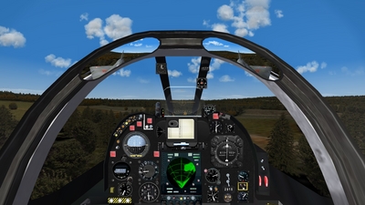 Mirage IIIE cockpit