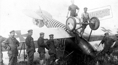 Albatros D.V Theodor Rumpel & Judwig Hanstein   Jasta 16b view A AL0128 30)