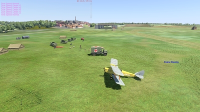 COD Tiger Moth airfield