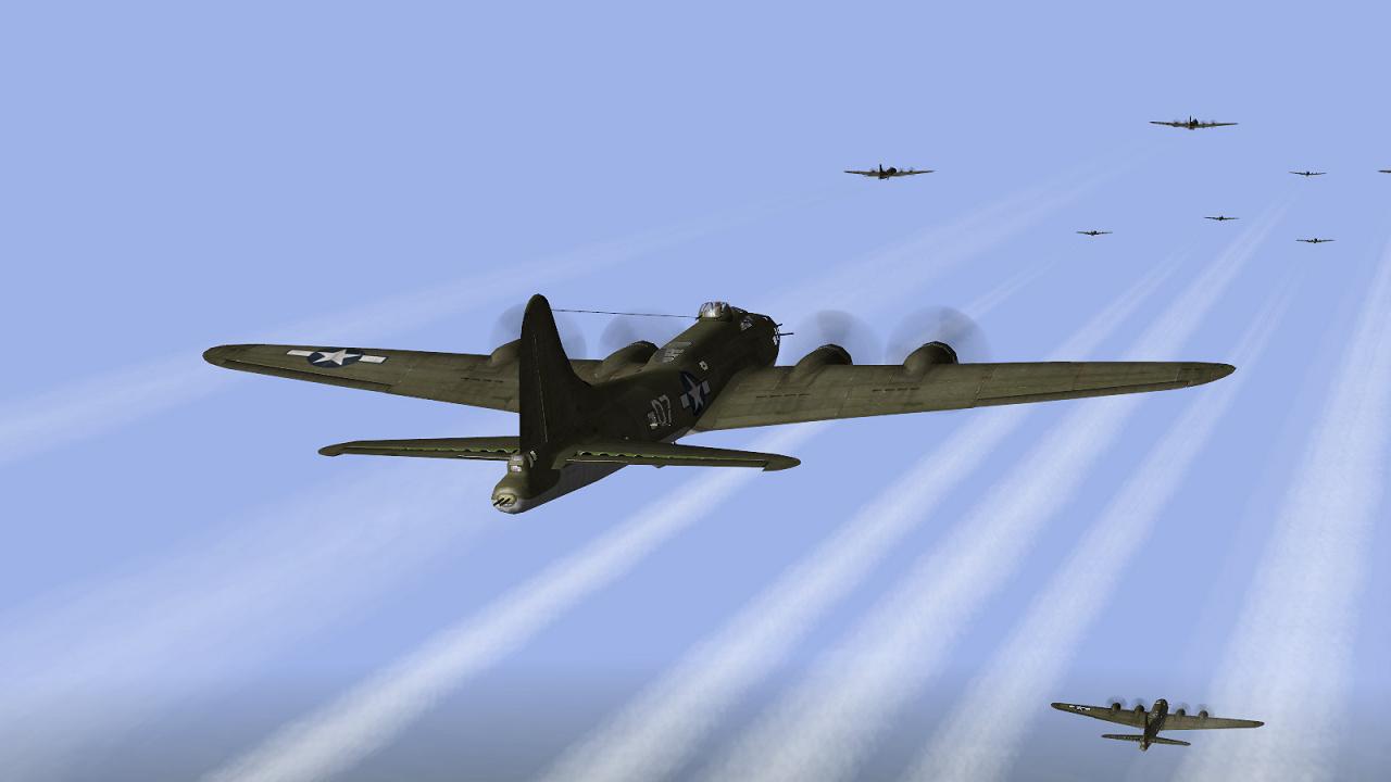 IL-2 + Dark Blue World, scene from Boelcke's Defence of the Reich campaign