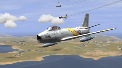 IL-2 + Dark Blue World - Mig -v- Sabre