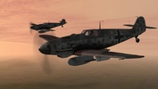 Scene from Boelcke's Defence of the Reich Campaign in IL-2 + Dark Blue World