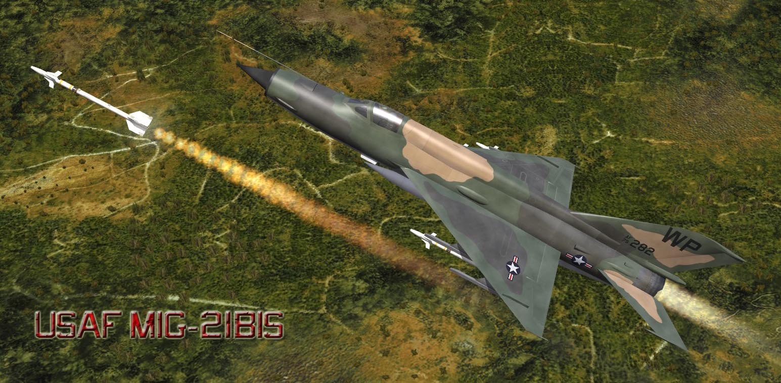 USAF MiG 21 SEA 2