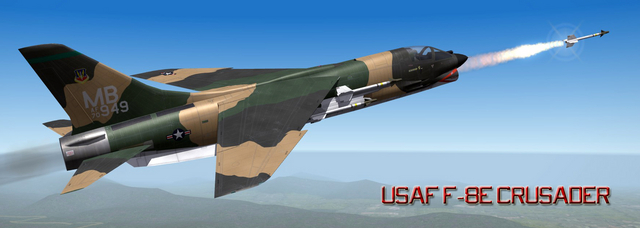 USAF F 8E 1