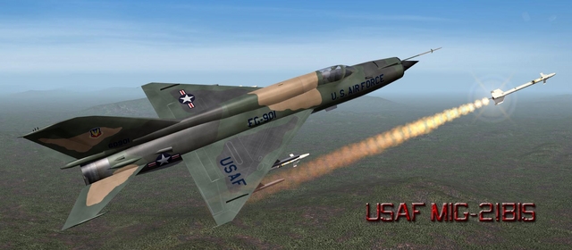USAF MiG 21 SEA