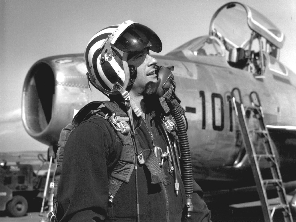 German pilot with F 84F In 1960