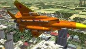 Combat air patrol over the city