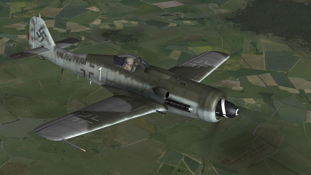 FW 190D, IL-2 '46 + CUP