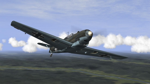 Bf 109B, Il-2 '46+CUP