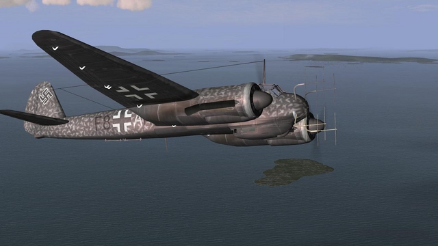 Ju 88G, IL-2 '46 + CUP