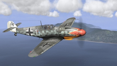 Bf 109G, IL-2 '46 + CUP