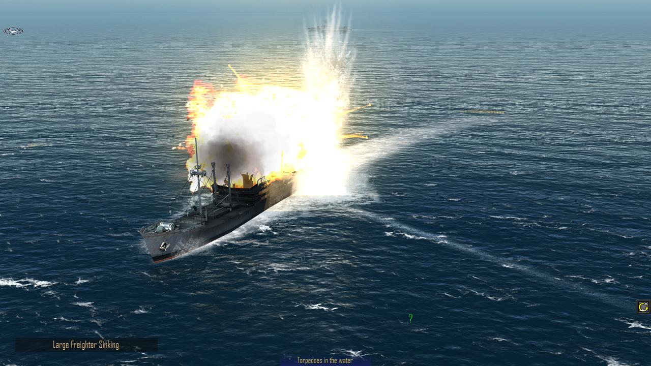 Atlantic Fleet - Swordfish from Glorious attack an enemy convoy
