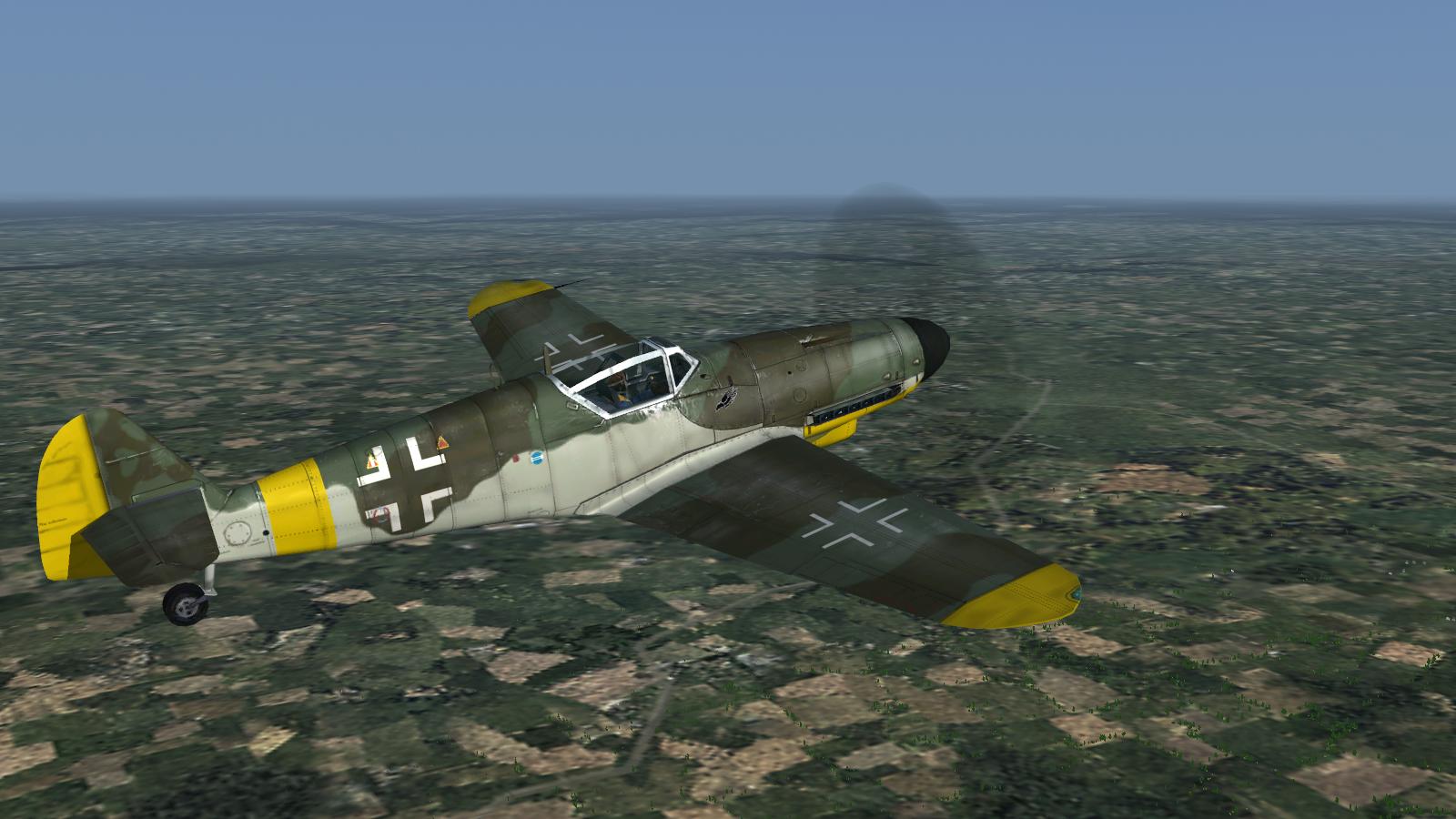 CFS3+DX9 mod - stock Bf109G-10