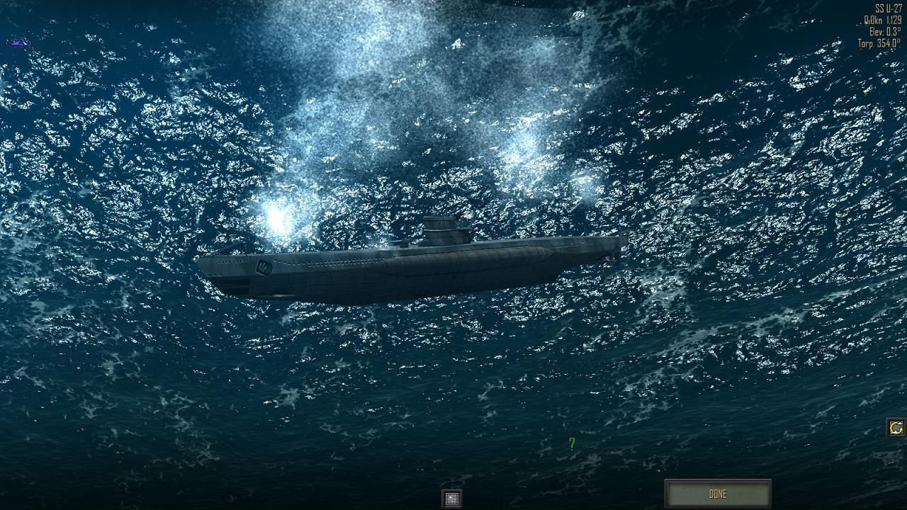 Atlantic Fleet - U-boat sinking after Hedgehog attack