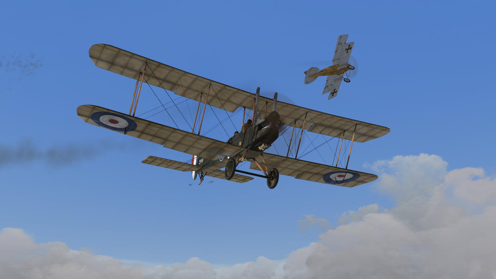 Wings over Flanders Fields - 'Dogfight Double' - RAF BE2c & Albatros D.II