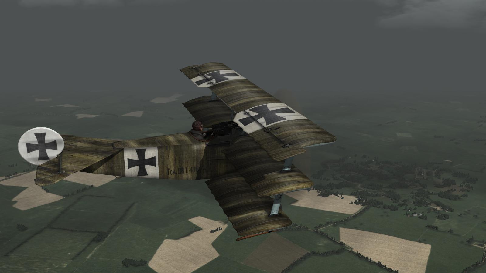 Wings over Flanders Fields - Fokker Dr.I, Verner Voss