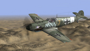 Il-2 '46 + DBW - Bf 109E-7, FlatSpinMan's Afrika campaign