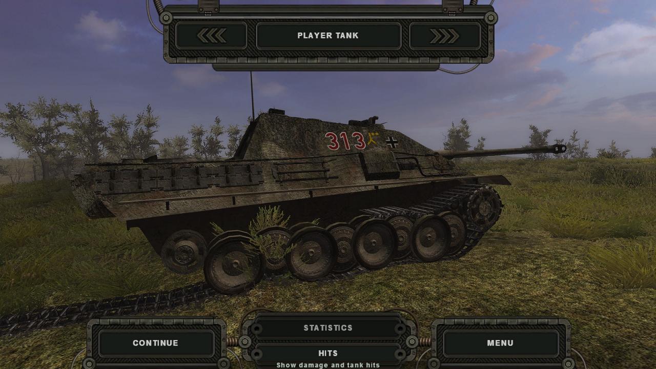 Steel Fury+STA mod: Op Bluecoat mission: Jagdpanther of s.Pzjg.Abt 654