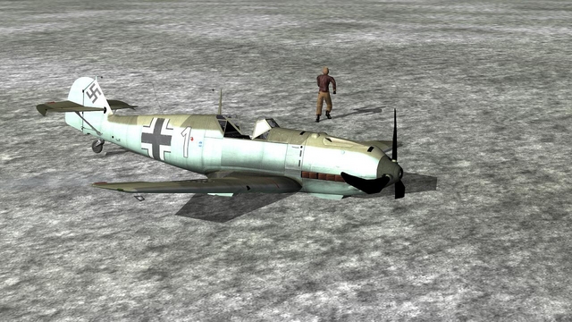 Bf 109E-1, Il-2 1946 + CUP, CUP Western Front Winter terrain