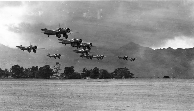 Curtiss A 12 Shrike Formation