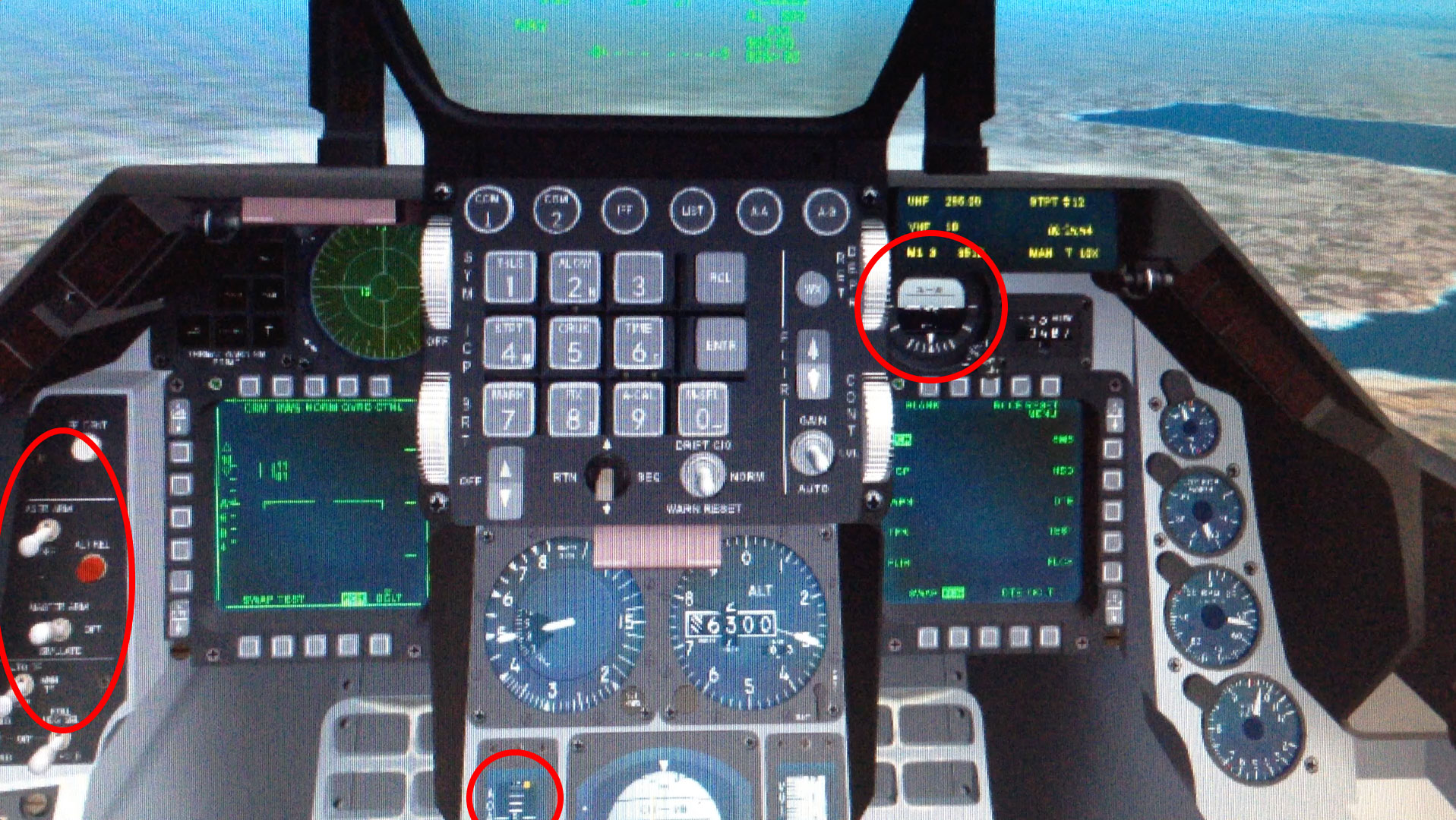 Flickering Cockpit
