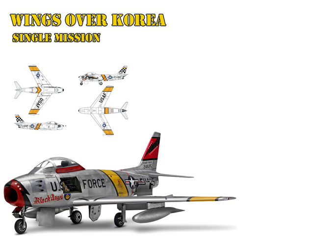 WOE Single Mission screen converted to Wings Over Korea.
