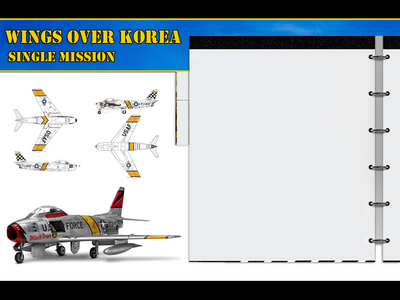 WOE Single Mission screen converted to Wings Over Korea (work in progress)