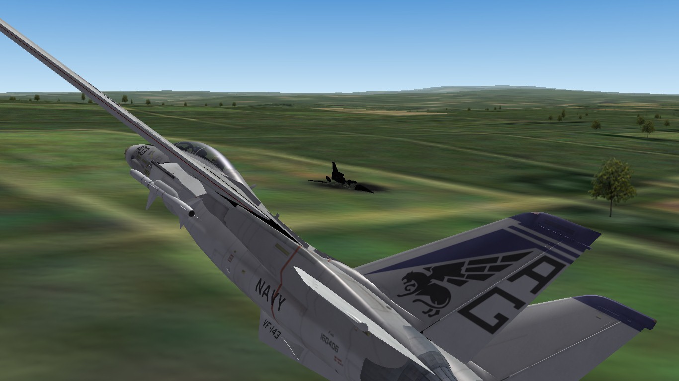 Vectored into the crash site