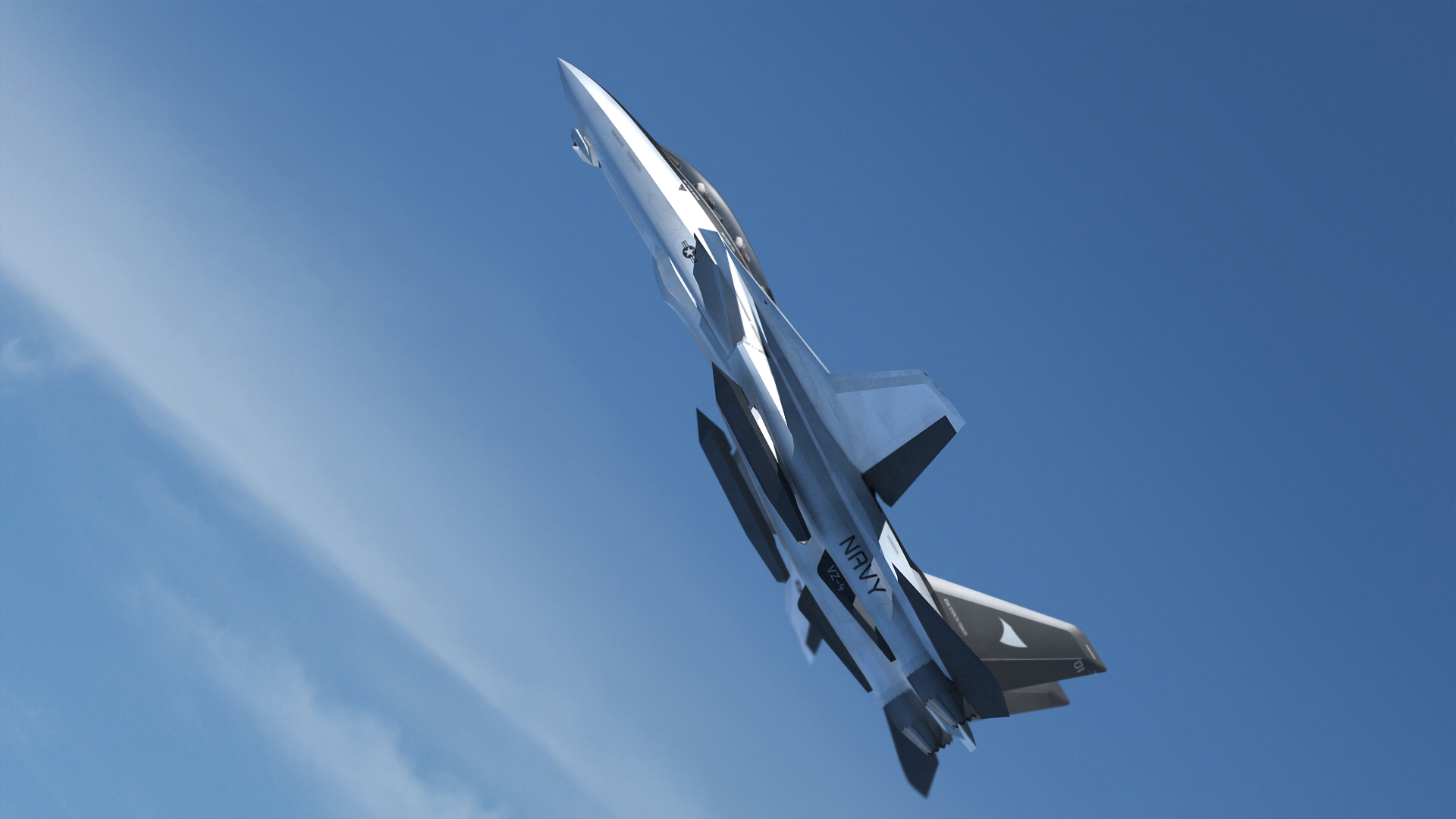 F-14Z- VZ 4 White