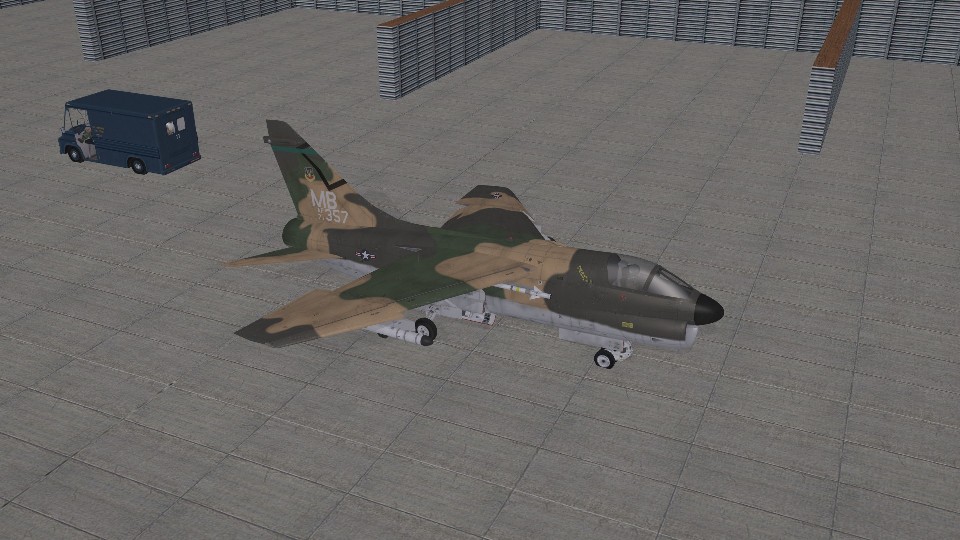 A-7D in Vietnam