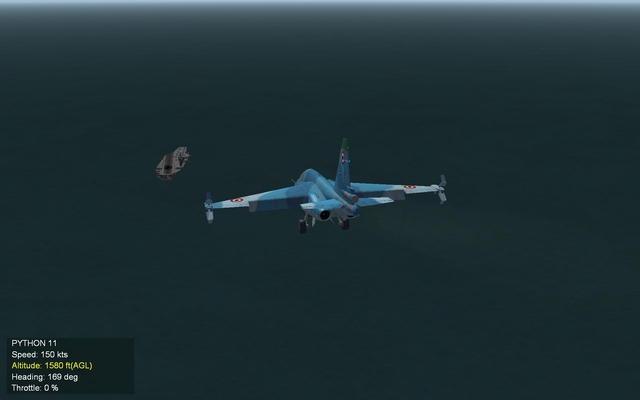 Su 39 Super Sea Grach heads home