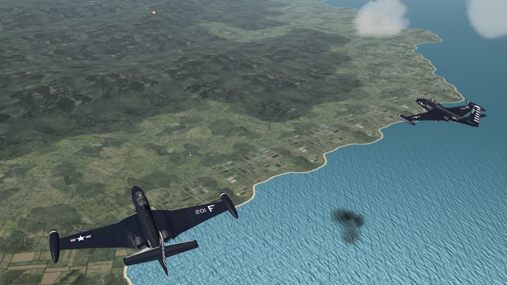 Step 6 F2H Flight Engaged by Flak.JPG