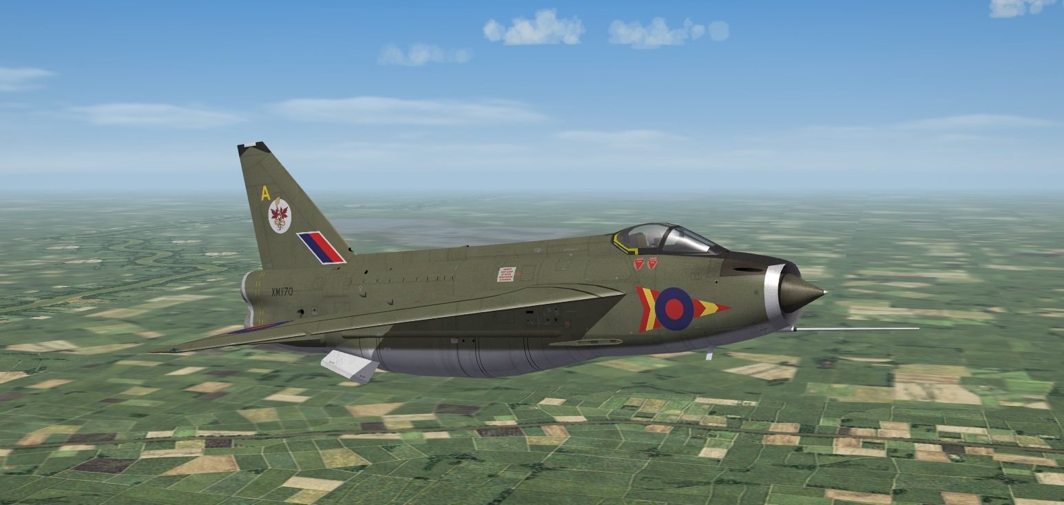 English Electric Lightning F.Mk.2A 19 Sqn Royal Air Force Germany
