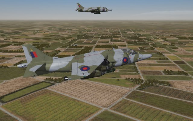 RAF 3 Squadron Harrier GR3