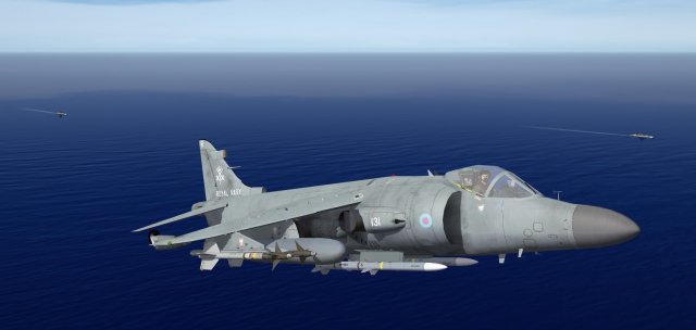 Royal Navy BAe Sea Harrier FA2