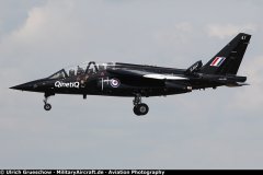 Airframes I've worked on over the years: Alpha-Jet ZJ647