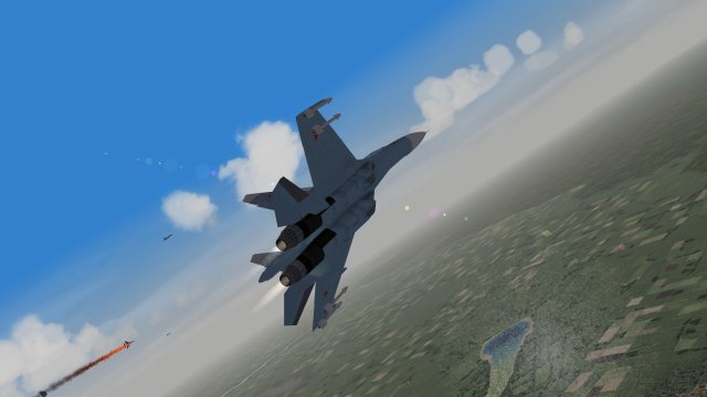 Su-27 Flanker on Strike Mission Jumped Over Hokkaido