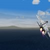 F-15J Breaking and Firing Missile