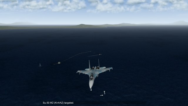 Su-30 Dropping All Weapons