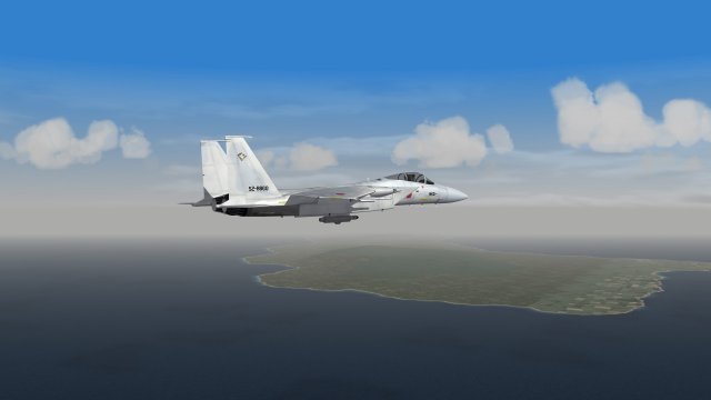 F-15J Patrolling the Great North of Japan