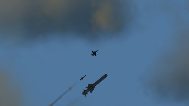 F-2A Firing ASM-2s