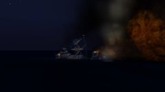 Russian Ship Sinking