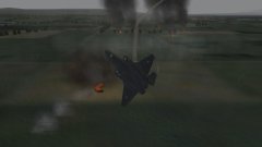 Broken F-35A Passing 2S6 It Strafed