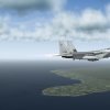 F-15J in Afterburner on Patrol Over Japan