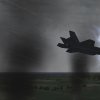 F-35A and a Lightning Bolt