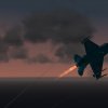 F-2A in Sunset & Afterburner