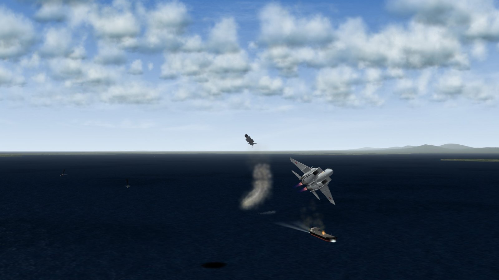 F-15J Firing Off AAM-5 2 - As the AAM-5 Banks