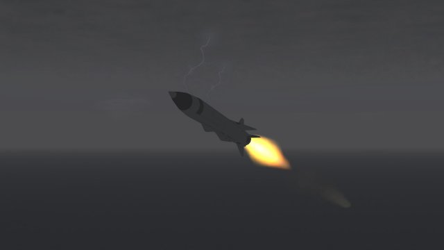 Kh-22NA Firing From Tu-22M3 Backfire